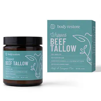 Body Restore Whipped Beef Tallow Body Cream ( Eukalyptus a Máta ) - Tělový krém 71.0g