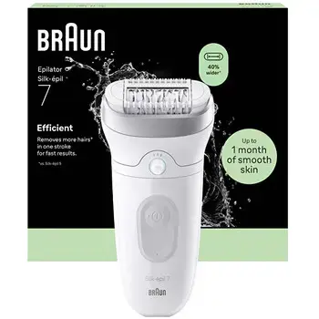 Braun Silk-épil 7 Wet & Dry 7-000 Silver - Epilátor