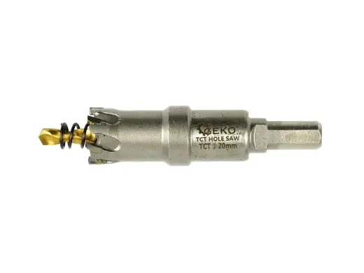 Volframa karbīda widia caurumu zāģis - 20mm ar titāna urbi