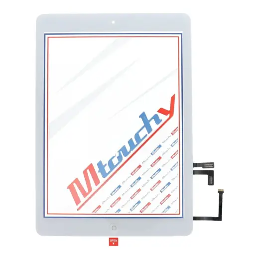 MUSTTBY Touch screen + back sticker + Home for iPAD Air1 (white)
