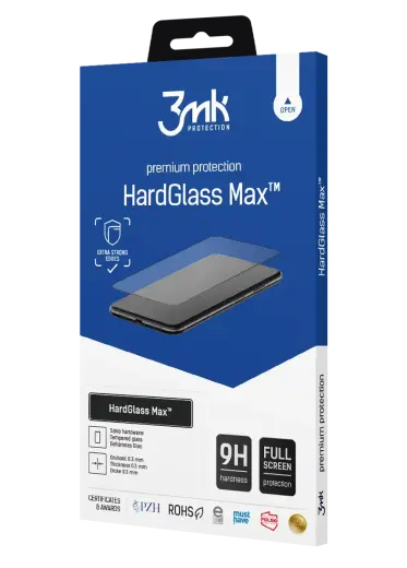Redmi Note 13 4G - 3mk HardGlass Max Black