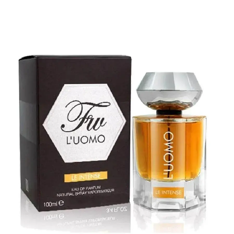 Fragrance World, L Uomo le Intense, Eau De Parfum, For Men, 100 ml