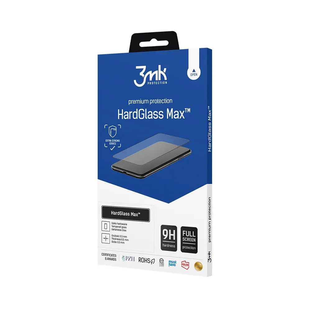 Huawei Nova 9 SE Black - 3mk HardGlass Max™ screen protector
