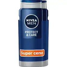 Nivea Men Protect & Care Shower Gel ( 2 x 500 ml ) 500ml