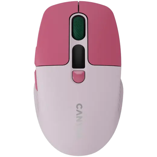 CANYON mouse MW-26 LCD Silent Dual Mode Wireless Pink