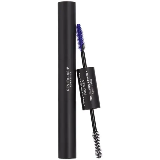 Revitalash Double Ended Mascara/Primer Volume Set 2 X 5.5ml - Volumising Lash Primer & Mascara Duo for Thicker Eyelashes - Face the Future