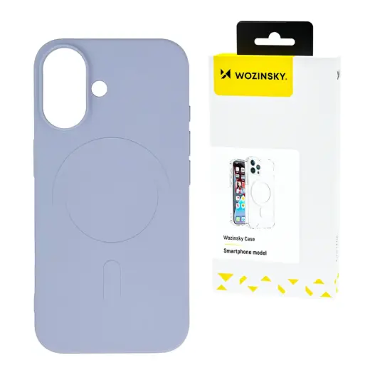 Wozinsky Silicone maciņš ar MagSafe atbalstu telefonam Samsung Galaxy S24 FE (S721) violets