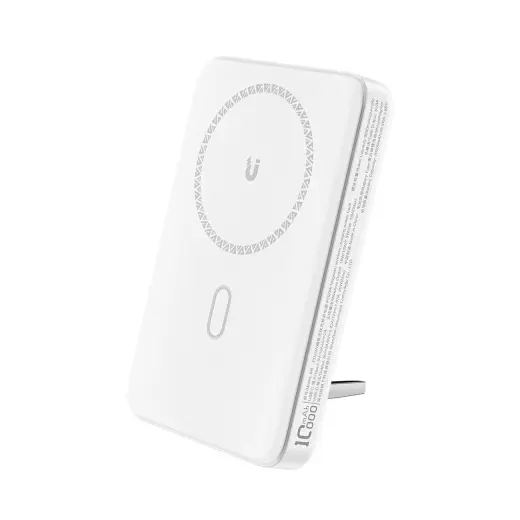Acefast M6 external battery (powerbank) | 10000 mAh | 20W | USB-C, Wireless | white