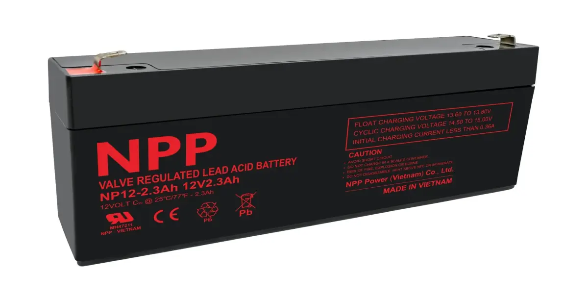 Battery 12V 2.3Ah T1(F1) Pb