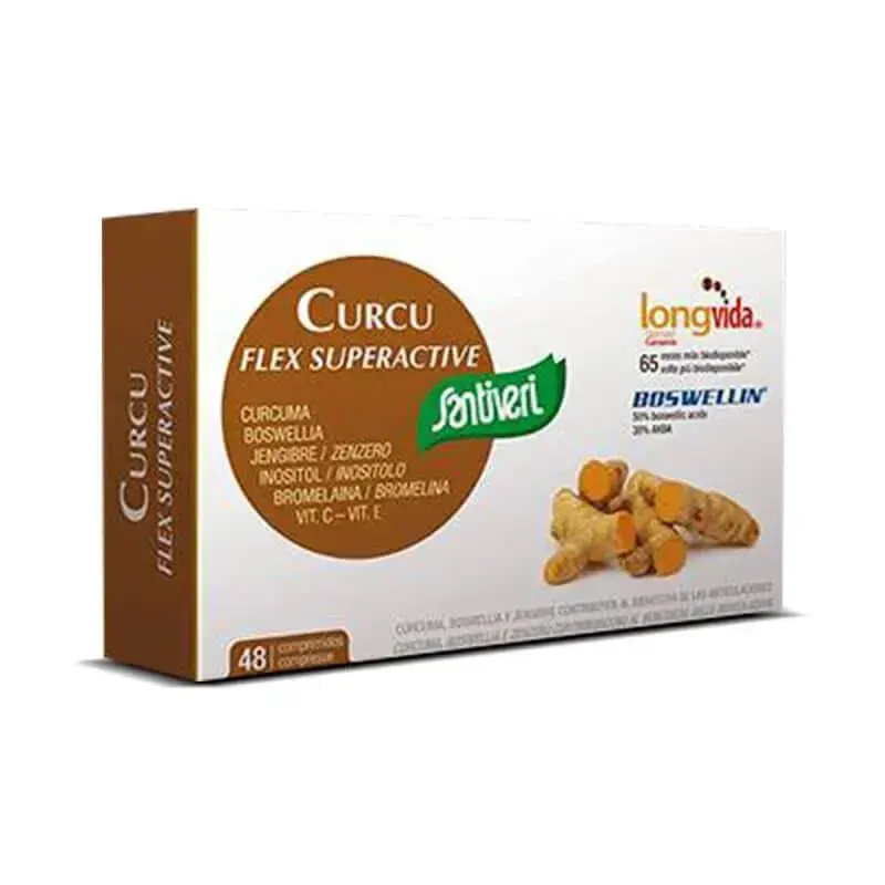 SANTIVERI Curcu Flex Superactive 48 Tablets