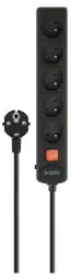 Pagarinātājs Savio Surge Protection Power Strip 5 sockets 1.8m