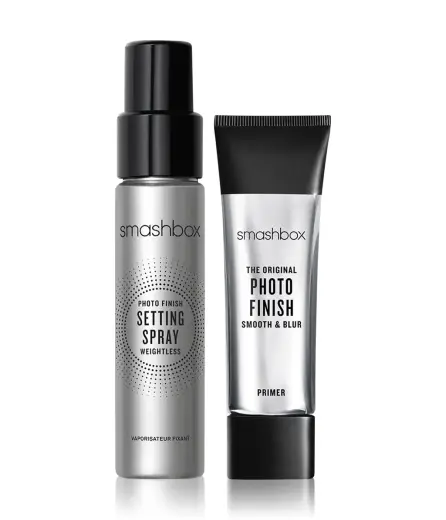 Duet Set Smashbox: Photo Finish, Matte Finish, Liquid Primer, 12 ml + Photo Finish, Setting Spray, 30 ml