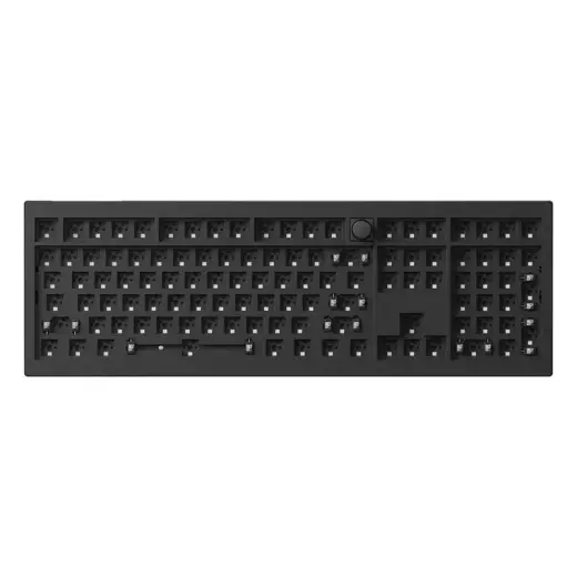 Keychron V6 Max QMK|VIA RGB Knob Barebone Switch Wireless Mechanical Keyboard (black)