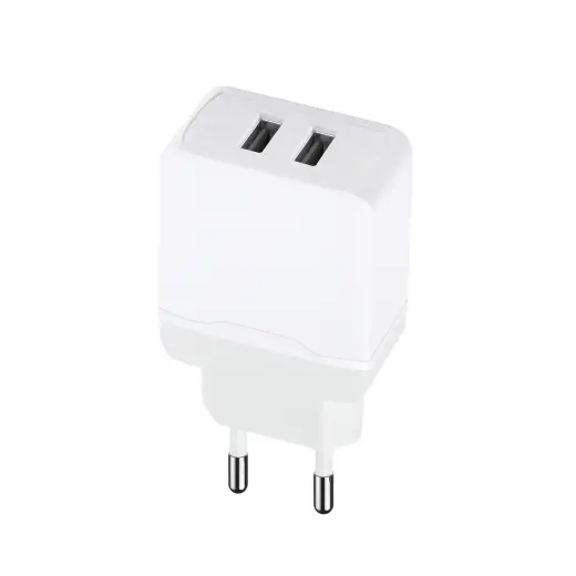Setty wall charger 2x USB 2,4A LS-02 white JMP