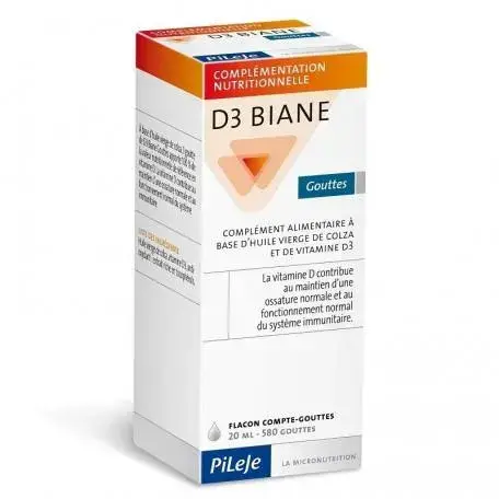 PILEJE D3 Biane Drops 15ml