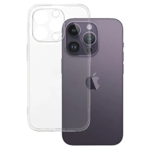 Ultra Clear 1mm maciņš telefonam iPhone 14 Pro Max caurspīdīgs