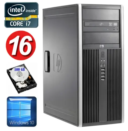 HP 8100 Elite MT i7-860 16GB 500GB NVS450 DVD WIN10 [refurbished]