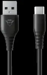 TRUST GXT 226 PS5 data transfer and charging cable | USB-A to USB-C | 3m | black