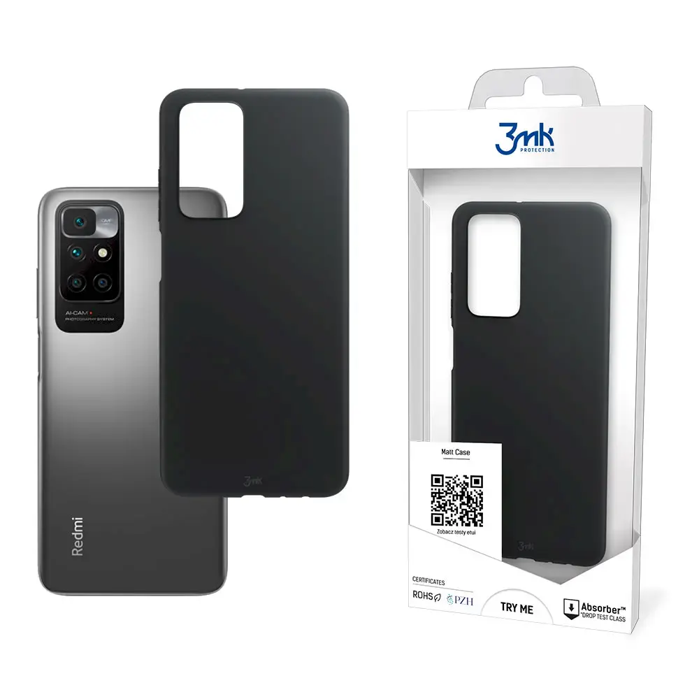 Xiaomi Redmi 10 - 3mk Matt Case black