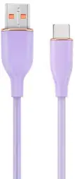 Gembird Premium silicon data transfer and charging cable | USB-A to USB-C | 1.5m | purple