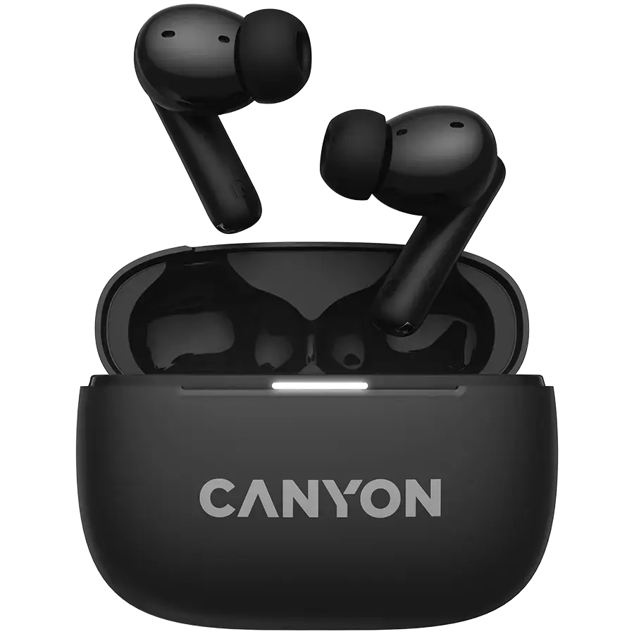 CANYON headset OnGo TWS-10 ANC+ENC Black