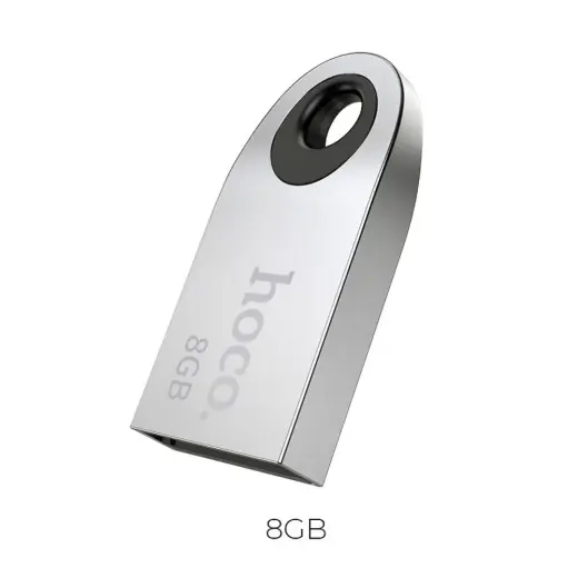 Pendrive 8GB USB 2.0 (USB A) Hoco mini UD9 silver