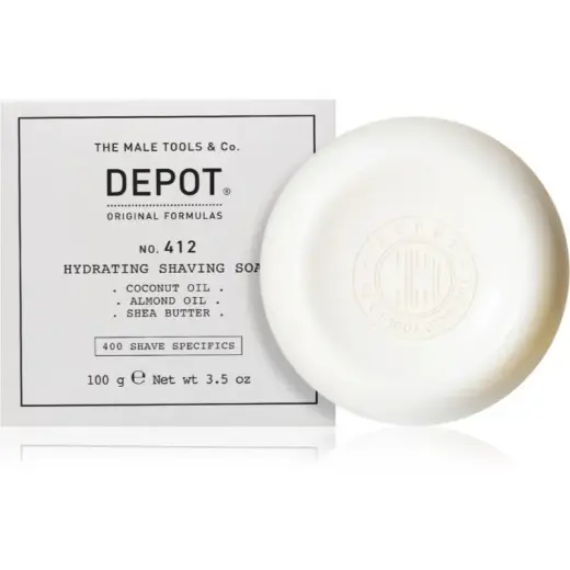 Depot, 400 Shave Specifics No. 412, Hydrating, Shaving Soap, 100 g