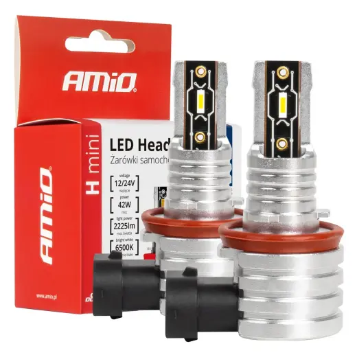 LED Headlights H-mini Series H8/H9/H11/H16 AMiO-03333