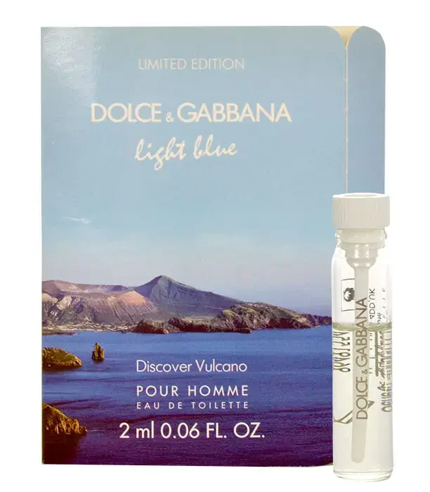 Dolce&Gabbana Light Blue Discover Vulcano Eau de Toilette 2 ml