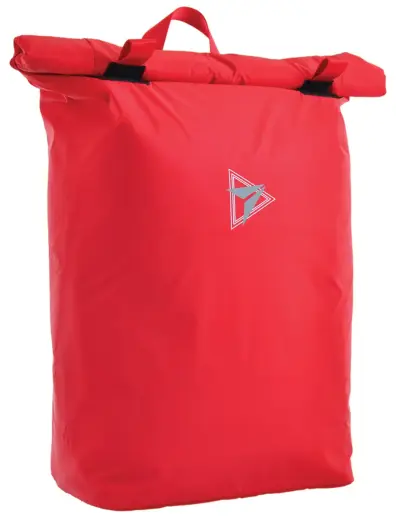 Mugursoma YES T-65 Reflective Burgundy, 46 x 29 x 14 cm, red