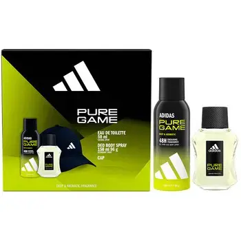 Adidas Pure Game Gift Set EDT 50 ml, deospray 150 ml and cap 50ml