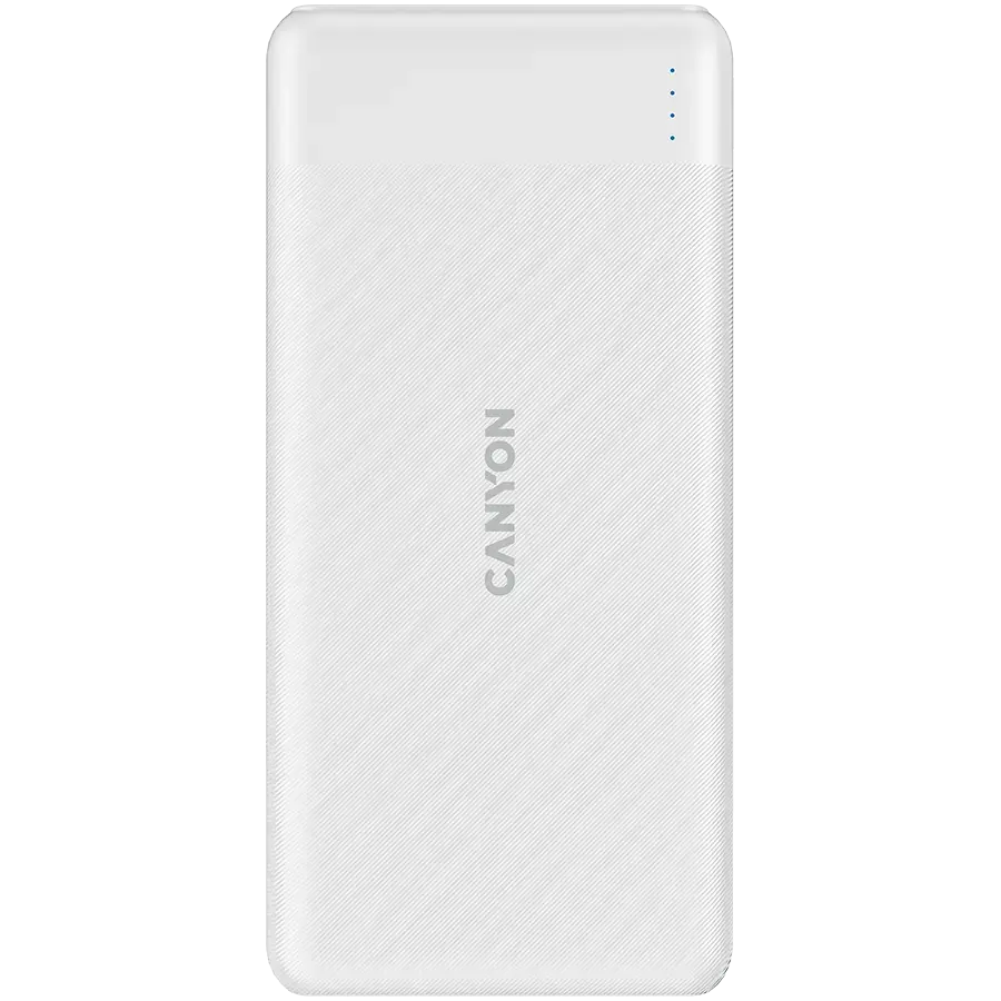 CANYON power bank PB-109 10000 mAh PD 18W QC 3.0 20W White