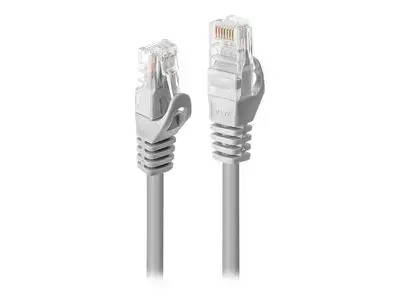 Lindy Basic patch cable - 30 cm - gray