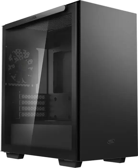 Deepcool MACUBE 110 Black  mATX  4  USB3.0x2; Audiox1  ABS+SPCC+Tempered Glass  1 times 120mm DC fan