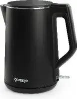 Gorenje Kettle K15DWBK Electric 2200 W 1.5 L Stainless steel 360 degrees  rotational base Black