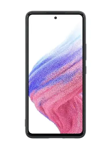 EF-PA536TBE Samsung Silicone Cover for Galaxy A53 5G Black