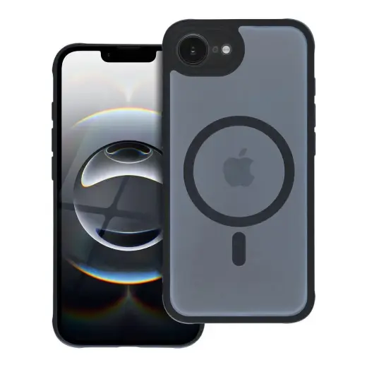 Full Matte Mag phone case with MagSafe support for Samsung Galaxy A37 (A376) black