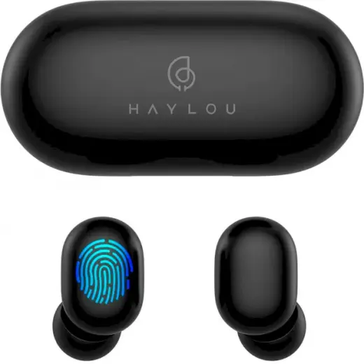 Haylou GT1 PLUS Airpods Bluetooth 5.0 наушники с микрофоном (MMEF2ZM|A) черные