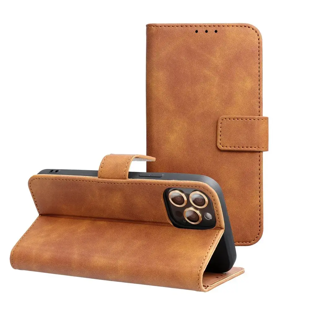 TENDER Book Case for IPHONE 17 Pro Max brown