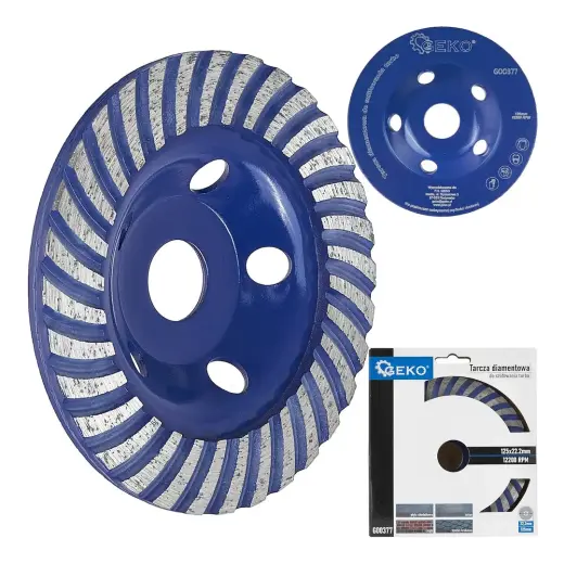 Teemant Turbo Reaketas 5mm 125x22,2mm