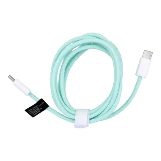 C263 data transfer and charging cable | USB-C to USB-C | PD, QC 3.0 | 60W | 1.5m | green