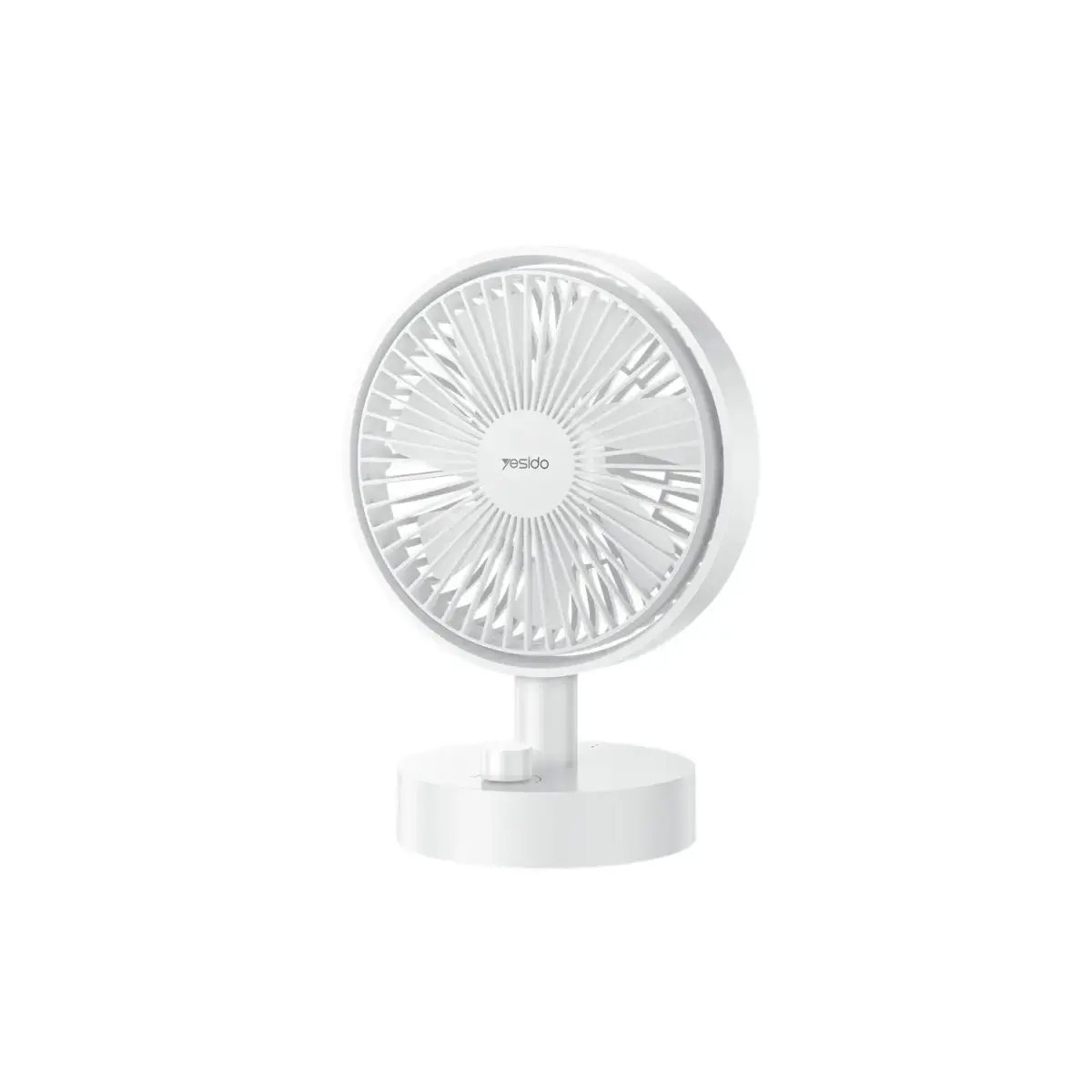 yesido YF12 Desktop Mini Fan (10-speed settings) WHITE