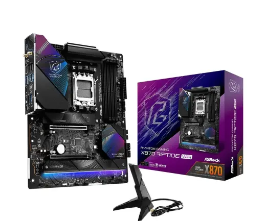 ASRock Phantom Gaming X870 RIPTIDE WiFi - motherboard - ATX - Socket AM5 - AMD X870