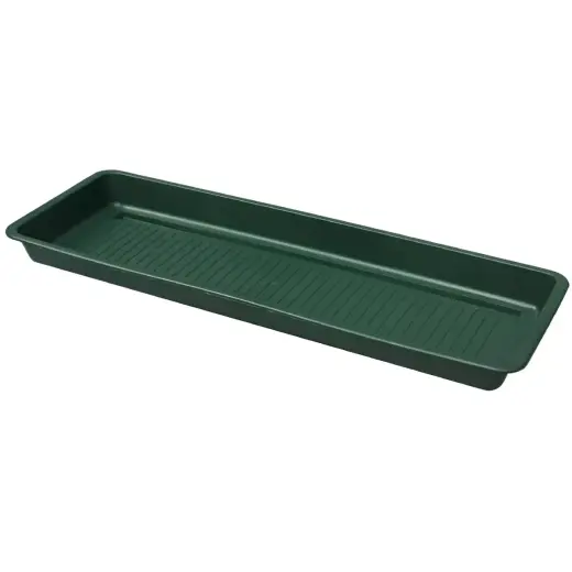 Saucer 80cm for Popular balcony box, green
