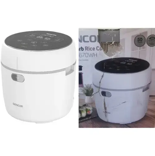 Sencor SRM 0670WH Low Carb Rice Cooker 0.6L 350W (Damaged packaging)
