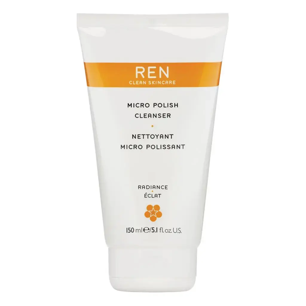 Ren, Micro Polish, Shinning, Cleansing Gel, For Face, 150 ml *Tester