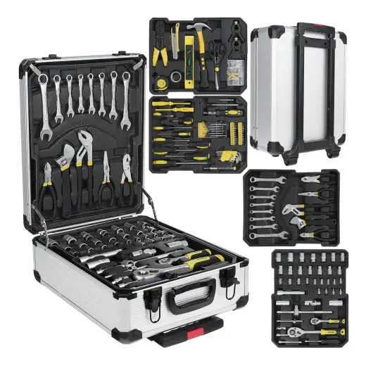 Keltin 187-Piece Tool Box Set with Aluminium Case