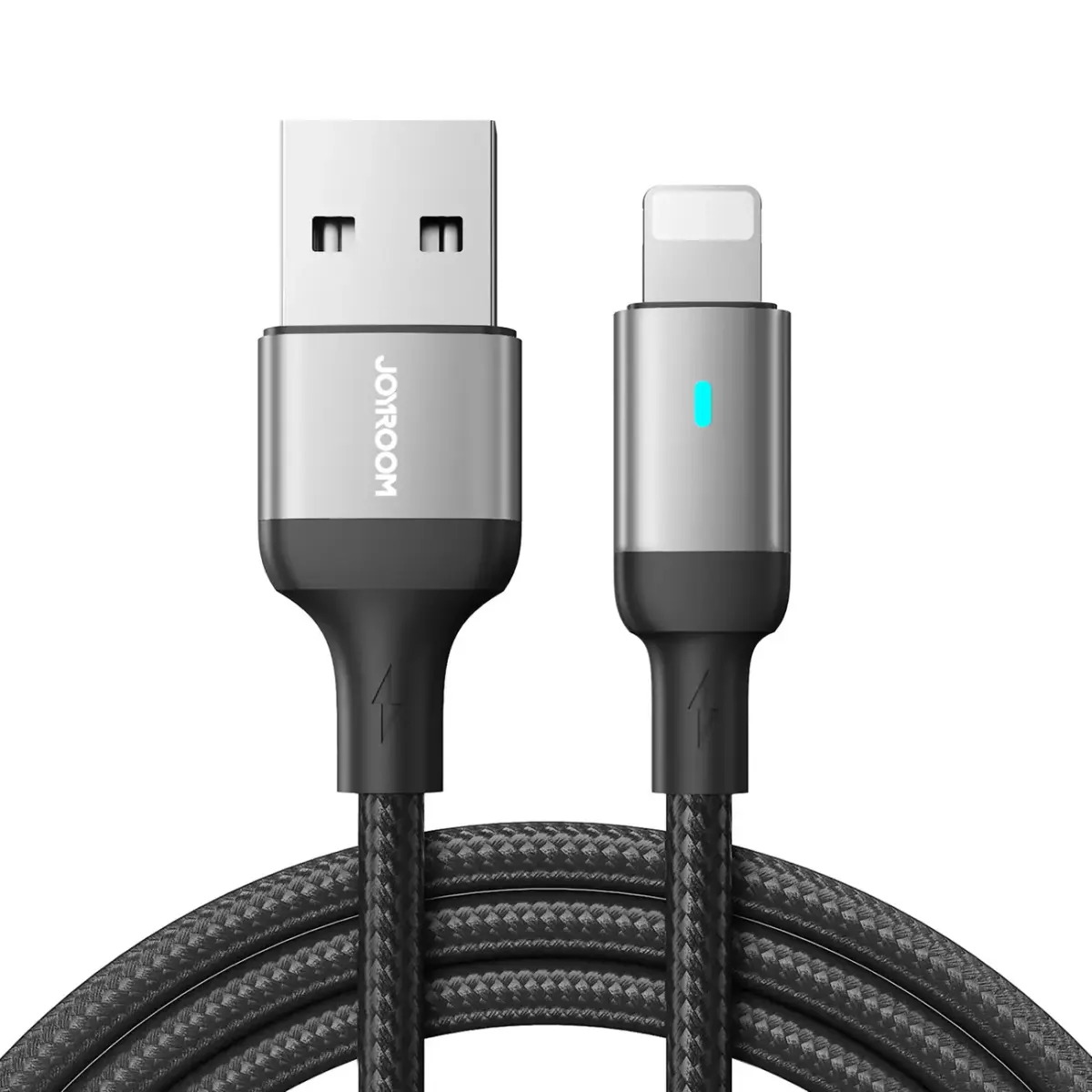 Joyroom A10 Series S-UL012A10 datu pārraides un uzlādes vads | USB-A uz Lightning | 12W | 1.2m | melns