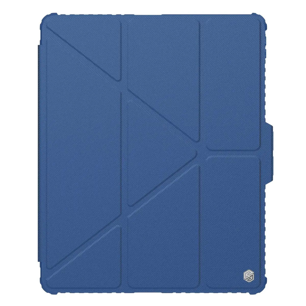 Nillkin Bumper PRO Protective Stand Case Multi-angle for iPad Pro 12.9 2020|2021|2022| Air 13 2024|2025 Sapphire Blue