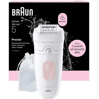 Braun Silk-épil 5 Wet & Dry 5-011 Light Pink - Epilátor